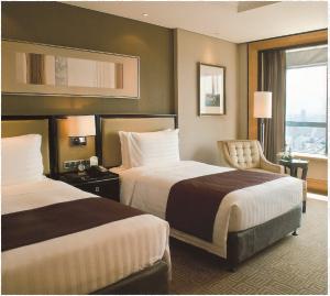 Quality Modern Hotel Bedroom Furniture,Standard Double Room Furniture SR-016 for sale
