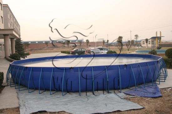 summer above ground round frame pool