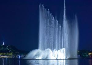 Quality Big Led Water Fountain Outdoor Magic Water Fountain Thailand PC Control System for sale