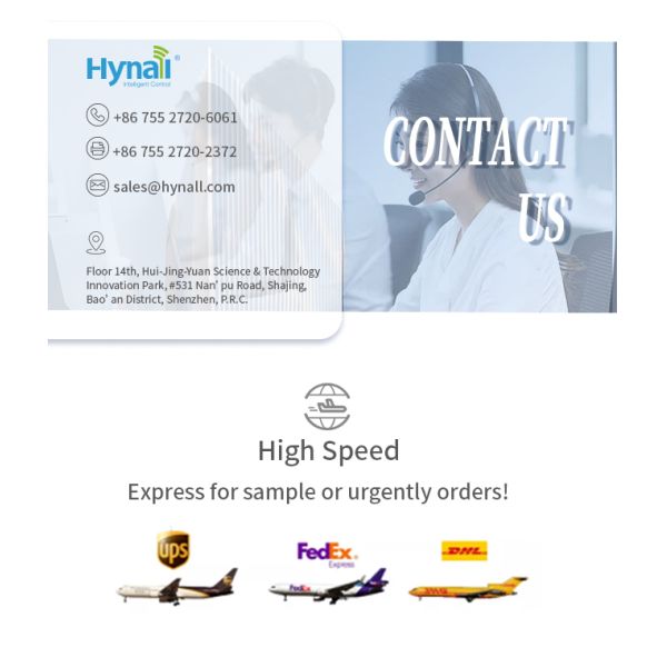 Audio-jack Connection Microwave Motion Sensor HNS124MW, Tri-level Dimming Control, Easy Plug & Play