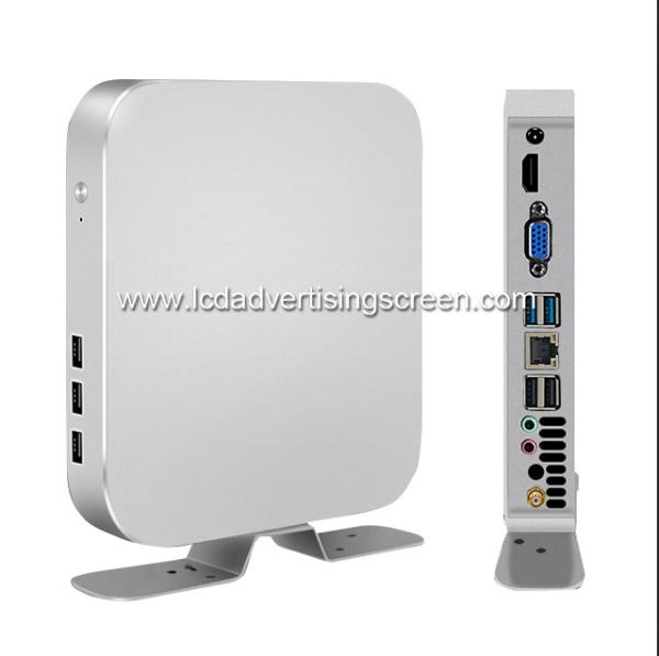 LCD Media Player Box USB to Monitor Metal Case White or Black Android and