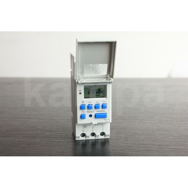 AC 220V Digital LCD Power Timer Programmable Time Switch Relay 16A