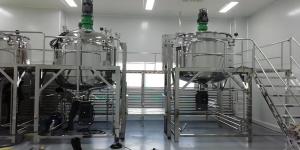 China Industry Chemical Production Line Adjustable Speed Chemical Mixing Tank on sale