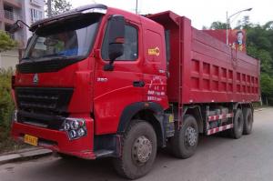 Large Capacity 30T 8x4 12 Wheeler Front Lifting Tipper Truck For Transporting Sand