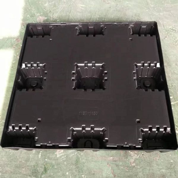 Durable 100L Plastic Coaming Box Lightweight PP Plastic Folding Container