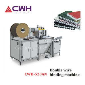 China Double Loop Binding Machine for calendar/notebook/exercise book on sale