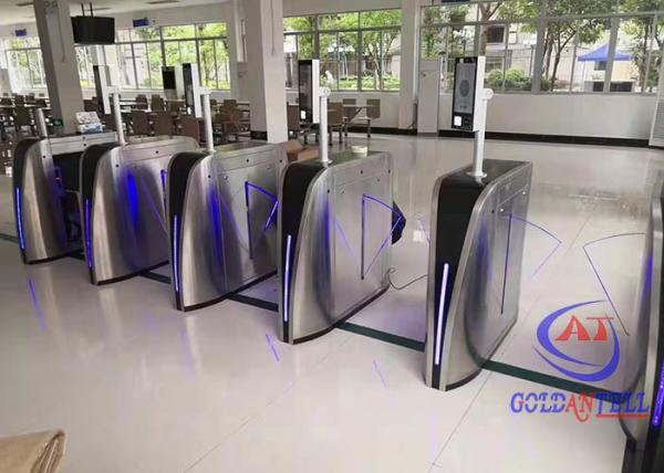 Buy Electronic Security Flap Barrier Gate 600mm Width Smart Access Control System at wholesale prices