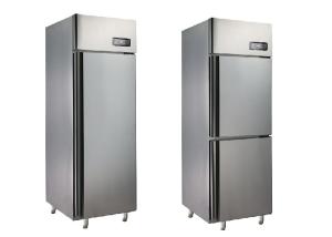 Quality Commercial Upright Refrigerator Stainless Steel Fridge With 1 Door / 2 Doors for sale