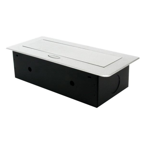 Buy Customize Multimedia Desk Grommet Power Cable Cubby Socket Box with Double Side Power at wholesale prices