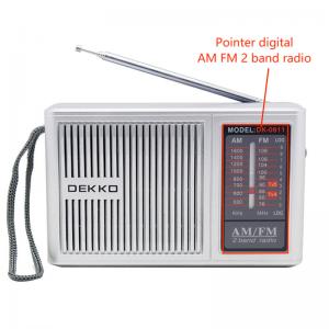 China Pointer Small AM FM Stereo Receiver 100mm Antenna AM FM Receiver With Speakers on sale
