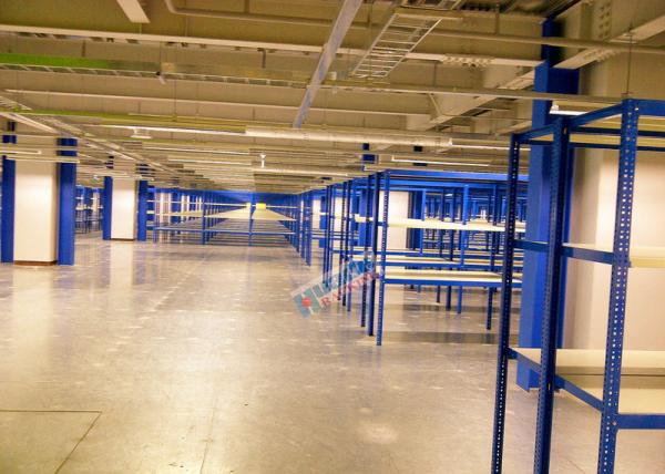 Buy Blue Selective Boltless Industrial Shelving 225 Kg Per Level Material Handling Racks at wholesale prices
