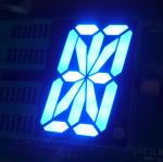 1 Single Digit 16 Segment Alphanumeric Numeric LED Display Low Current Operation