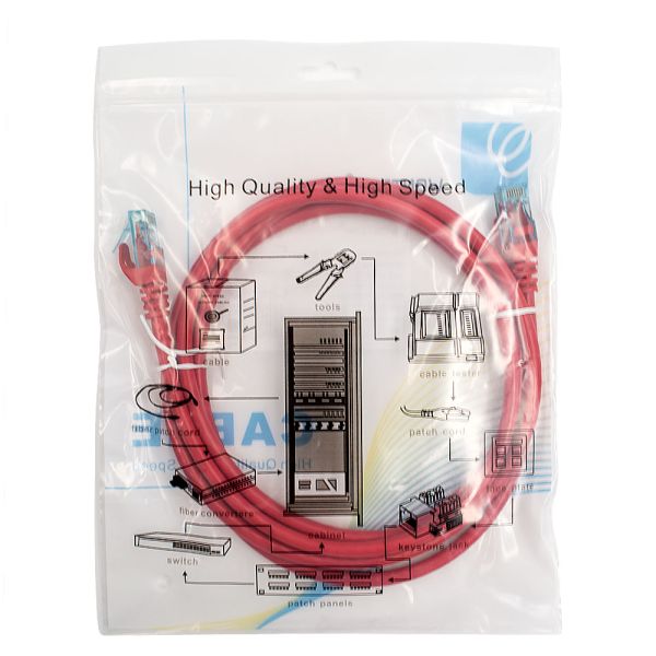 24 AWG cat6 internet cable , Category 6 Computer Networking Cords