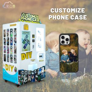 Quality Convenient 4G/Wi-Fi Network Connection Cell Cell Phone Case Vending Machine for Metal Cases for sale