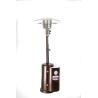 Tall Garden Treasures Patio Heater , 46000-BTU Mocha Steel Outdoor Party Heaters for sale