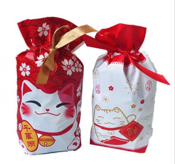 Custom Printing Cellophane Treat Bags Environmentally Friendly For Home Party