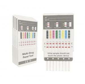Quality 6 Panel Multi Drug One Step Urine Drug Abuse Test Kit Medical Diagnostic for sale