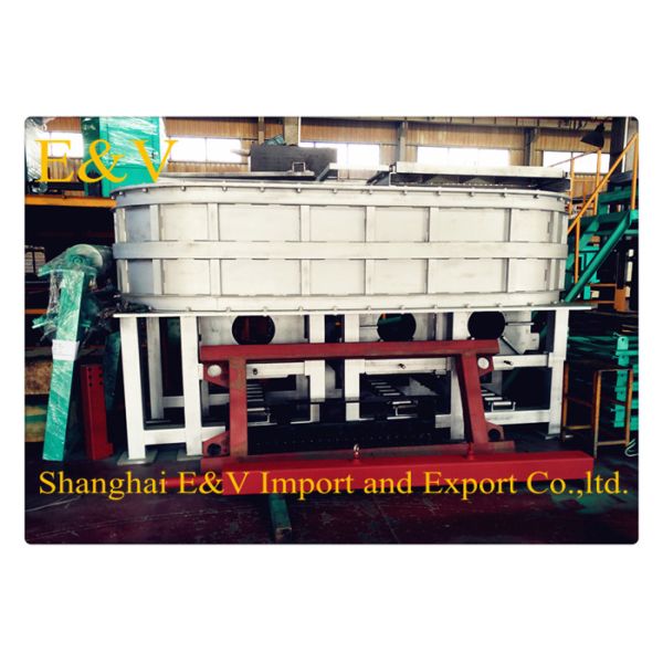 12000T 8mm - 25mm Copper Rod Continuous Upward Casting Machine With 500 Type Furnace