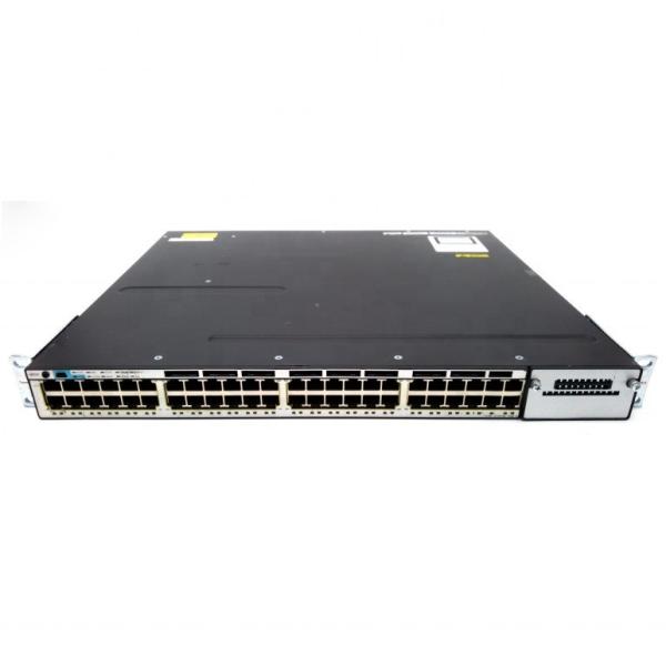 Buy Cisco Network Switch WS-C3850-48F-L 48-Port Gigabit Ethernet Switch with PoE and StackWise-480 for Flexible Network Modules at wholesale prices