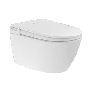 Quality AKB1050 Wall Hung Smart Toilet 980W P Trap Wash Down Flushing for sale