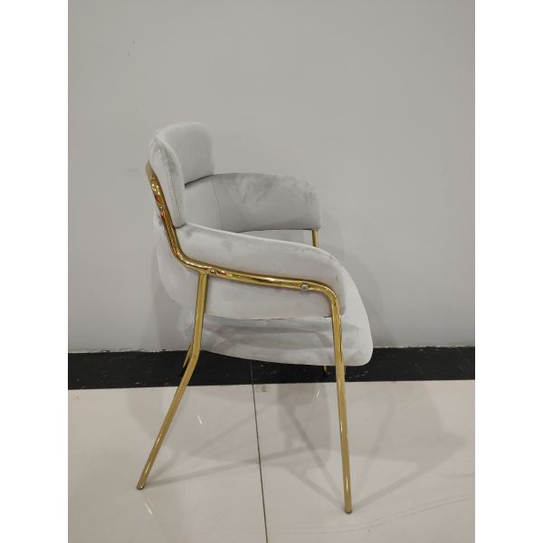 Nordic Hotel Restaurant Dining Chairs With Backrest