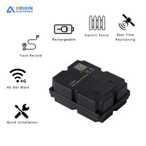 Long-Term Monitoring 7500mAh Rechargeable Asset GPS Tracker for Secure Data Encryption and Cloud-based Data Storage