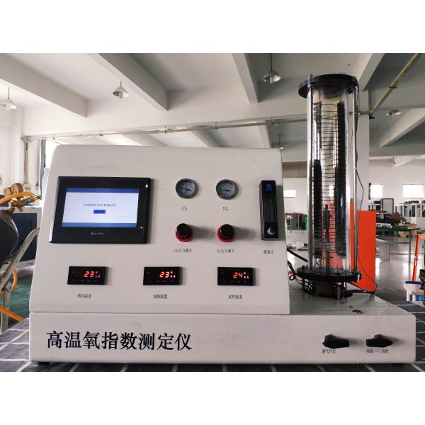 High Temperature Oxygen Index Tester ISO 4589-3 NES 715 For Insulation Foam Plastic Materials