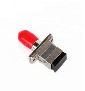Quality ST - SC Fiber Optic Cable Adapter Metal Material Square Cutouts For CATV / FTTH for sale