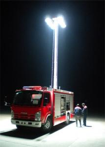 Quality 139kw Wireless Intelligent Control Night Illumination Lights Fire Truck 4x2 Drive for sale
