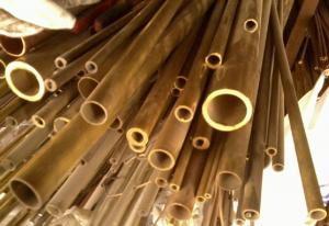 Quality C44300 / CuZn28Sn1As / CZ111 Yellow Copper Pipes , Seamless Brass Tube for sale