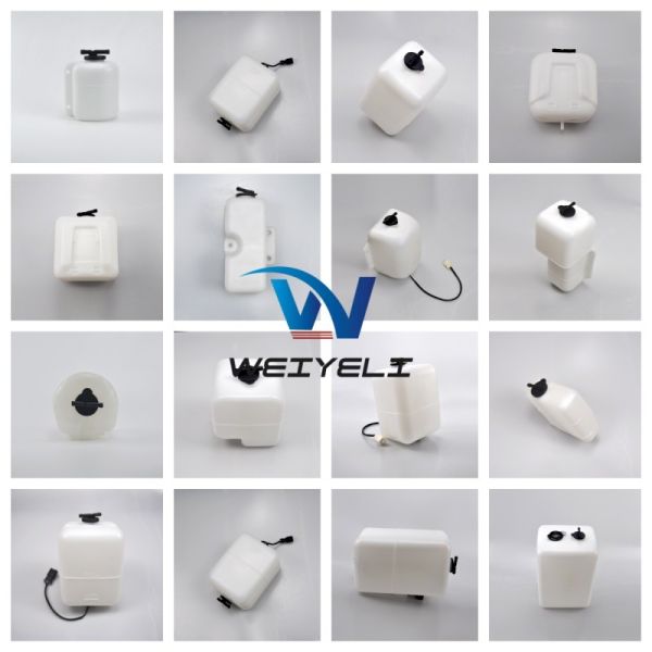 SY20/26/55/60/75/135/215/235/365 Sany Excavator Spare Parts Plastic Radiator Overflow Tank