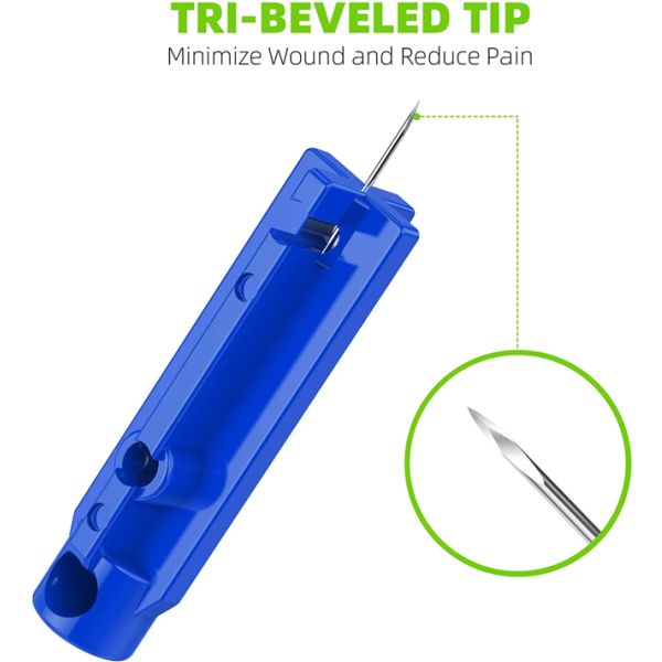 Single Use Twist Blood Lancet 28G Fits Most Lancing Device