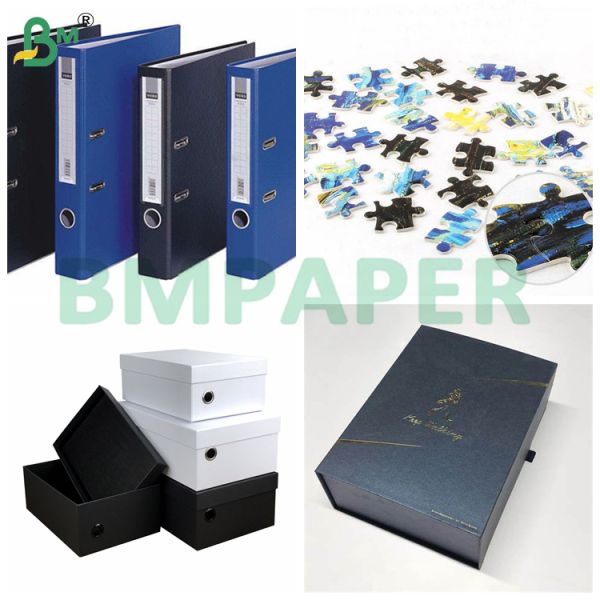 0.4mm - 4mm Grey Board Cardboard High Folding Resistant Sheets