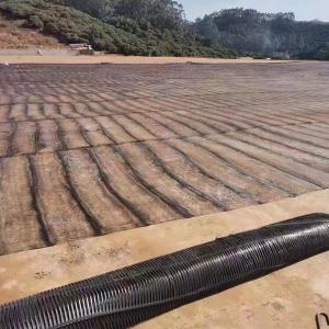 China 100kn/M Plastic HDPE Uniaxial Geogrid Geosynthetics Construction Material Soil Stabilization on sale