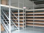loose cargo stock industrial mezzanine systems , double storey warehouse