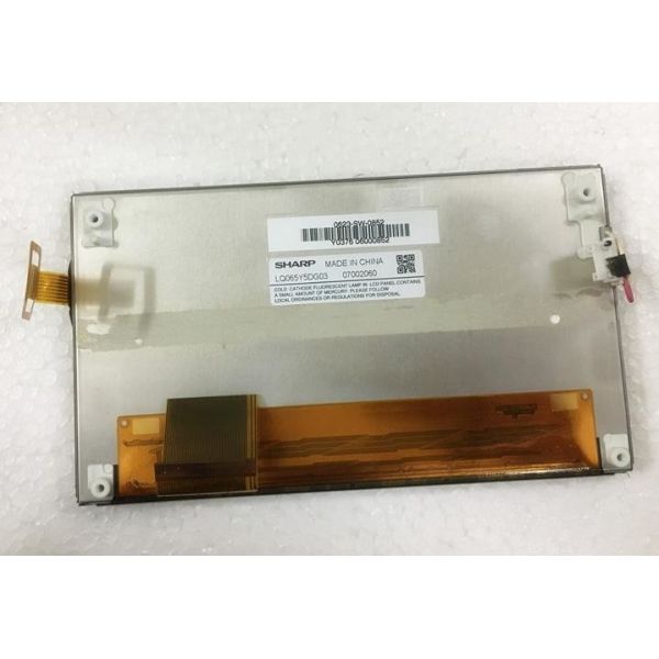 6.5" LCM 800×480RGB 500cd/m² LQ065Y5DG03 Sharp TFT LCD Display