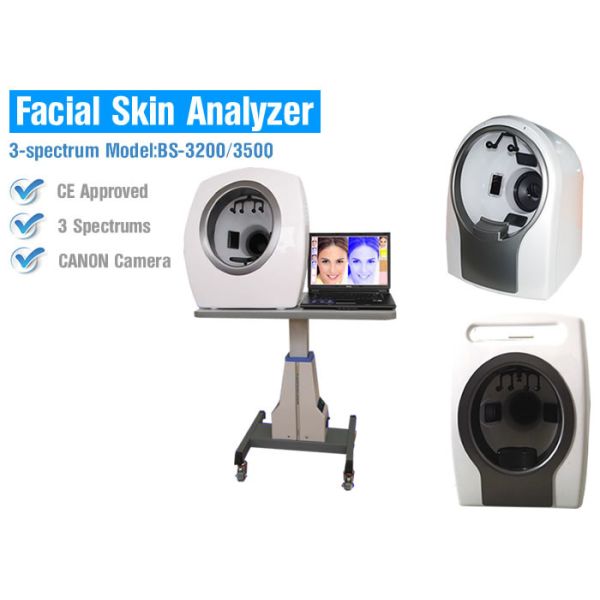 7200 K 3d Epidermal Facial Skin Analyzer Machine With English Version Software