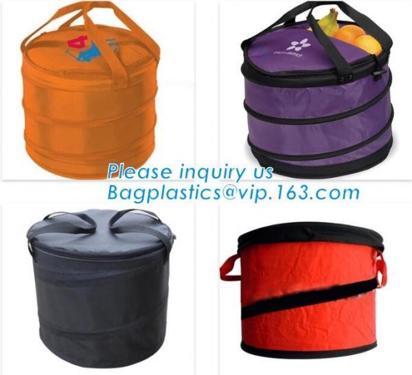 4mm Aluminium Foil Insulation PEVA 420D Polyester Cooler Bag,thermal insulation 600D polyester cooler tote bag bagease