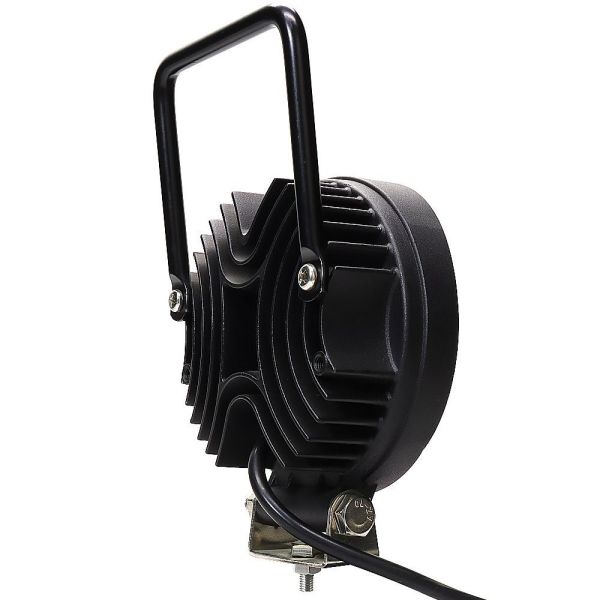 4 Inch 27W Round Portable LED Work Light Spot Magnetic Base 12V 24V