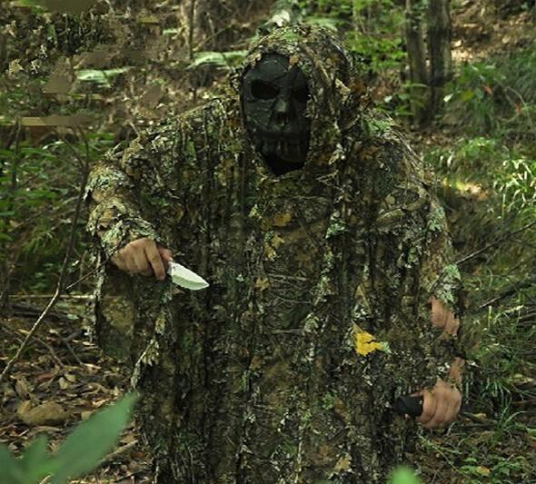 Buy Tactical Military CS Ghillie suit hunting clothing Sniper mesh camouflage Suits at wholesale prices