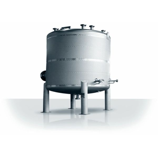 SS316L 2000L Pillow Plate Jacket Tank For Beer Fermentation