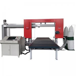 Quality CNC 2.0mm Pu Foam Cutting Machine Horizontal And Vertical Blade for sale