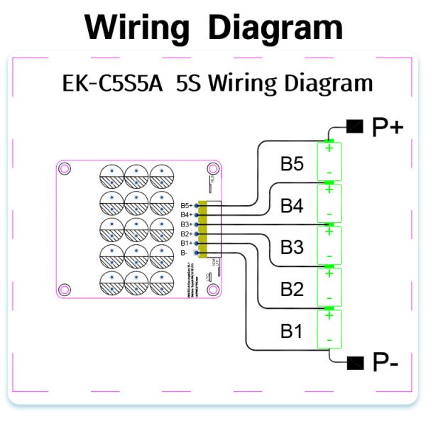 12V 4S 5S 5A Active Balancer BMS Lipo Lifepo4 LTO Lithium Battery Cell Balancer