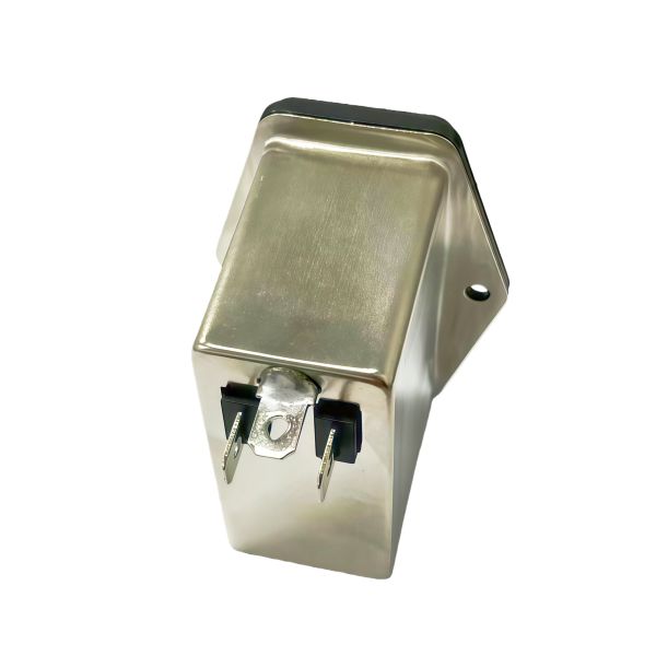 CW2C-3A-T Socket Power Filter with Light Safety Switch Metal Case for EMI Filter