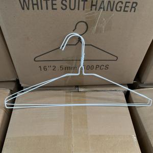 Quality Corrosion Resistance Slim Coat Hangers , Winter Wear Fabric Coat Hangers for sale