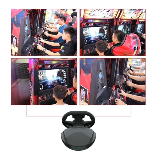 Electronic Racing Arcade Machine Easy Operation 1000*1690*2235mm