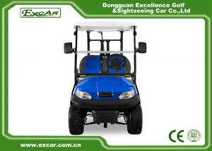 China Blue Color Mini Electric Golf Buggy 48V With Trojan Battery/Curtis Controller on sale