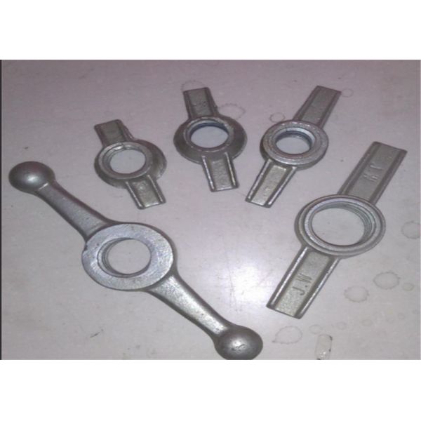 Building Scaffold Leveling Screw Jacks Base Plate Jack Hot Dip Galvanizing Process
