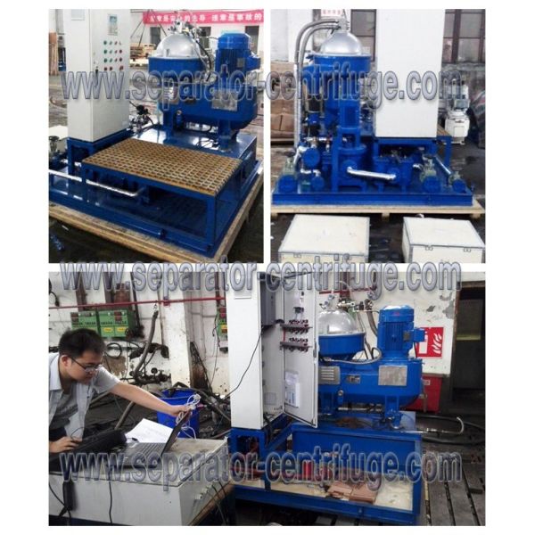 Skid Modular Type Large Capacity Maine Oil 3 Phase Centrifuge With Heating Device
