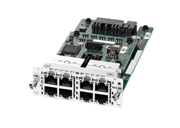 Buy 8 Port PoE/PoE+ Gigabit Ethernet Module , LAN Cisco NIM Module NIM-ES2-8-P at wholesale prices